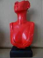 Sculpture buste femme porte bijoux tête de vitrine 23cm 1980, Antiquités & Art, Art | Sculptures & Bois, Enlèvement ou Envoi