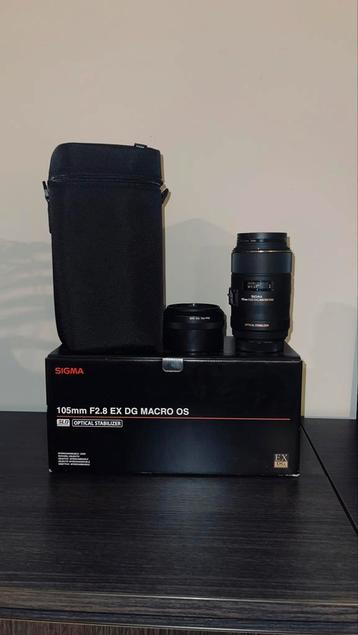 Sigma 105mm F2.8 EX DG OS HSM Macro beschikbaar voor biedingen