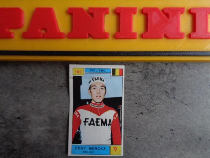 PANINI STICKER MERCKX EDDY WIELRENNEN CAMPIONE DELLO SPORT, Hobby en Vrije tijd, Stickers en Plaatjes, Sticker, Ophalen of Verzenden