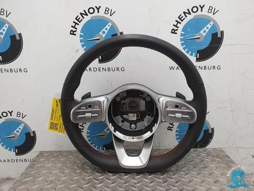 Mercedes A Klasse 176 leder stuur met schakelflippers, Auto-onderdelen, Besturing, Gebruikt, Ophalen of Verzenden