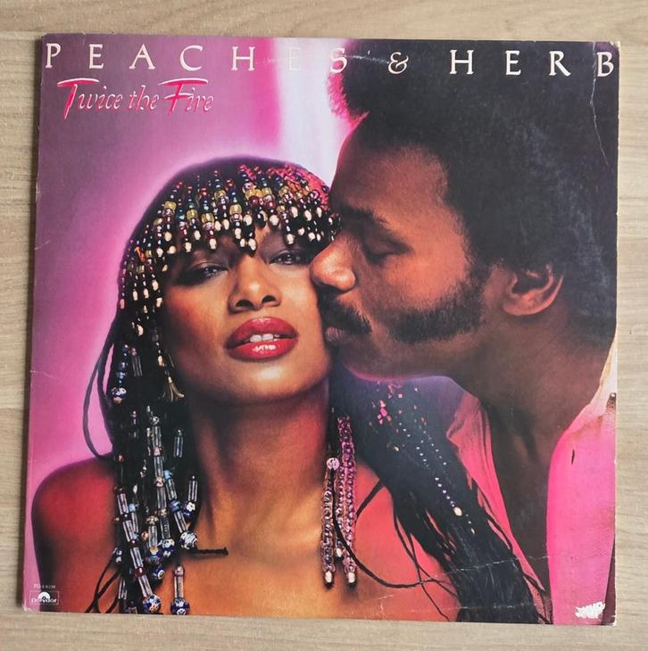Lp Peaches & Herb " Twice the fire " Funk Soul Disco US 1979, Cd's en Dvd's, Vinyl | Dance en House, Gebruikt, Disco, 12 inch