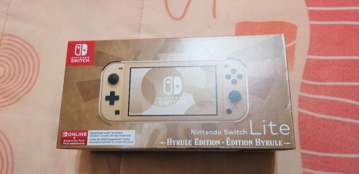 NINTENDO Switch Lite - Hyrule Edition, Games en Spelcomputers, Spelcomputers | Nintendo Switch Lite, Nieuw, Overige kleuren, Ophalen of Verzenden