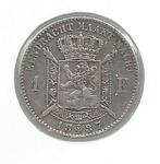 13972 * LEOPOLD II * 1 franc 1887 vmaams * avec point * Pr, Envoi, Argent
