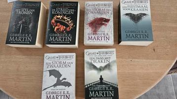 Game of Thrones Boeken beschikbaar voor biedingen