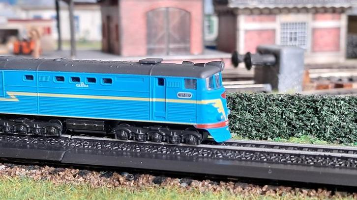 Treinset Sovjetunie SZD Transsiberische 1/220 USSR, Hobby en Vrije tijd, Modeltreinen | H0, Zo goed als nieuw, Treinset, Gelijkstroom of Wisselstroom