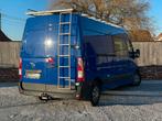 opel movano/dub.cab/2015/airco/navi/dakrek/7pl/euro5b, Auto's, Bestelwagens en Lichte vracht, Voorwielaandrijving, Stof, Zwart