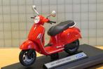 Vespa GTS 125 1:18 welly, Verzenden, Nieuw, Motor, Welly