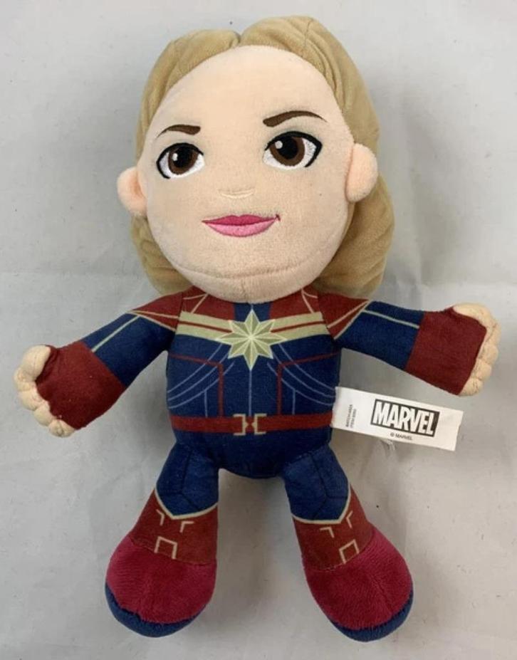 Captain Marvel Avengers Comic superheld pluche knuffel 30cm, Kinderen en Baby's, Speelgoed | Knuffels en Pluche, Zo goed als nieuw