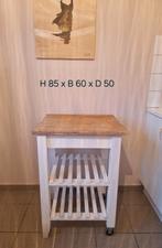 Houten trolley, Ophalen, Gebruikt