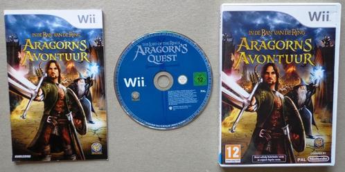 In de Ban van de Ring Aragorns Avontuur voor de Wii, Games en Spelcomputers, Games | Nintendo Wii, Zo goed als nieuw, Ophalen of Verzenden