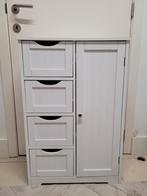 Badkamerkast met deur en 4 lades - in topstaat!, Ophalen, (Half)hoge kast, 50 tot 100 cm, Zo goed als nieuw