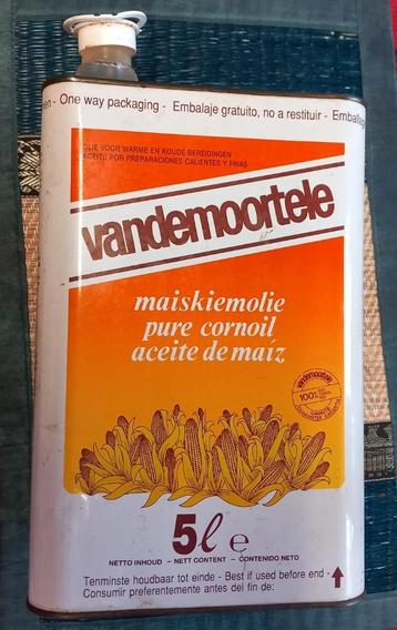 Bidon métallique ancien huile 5l beschikbaar voor biedingen