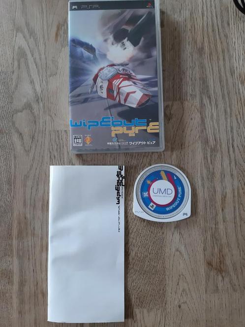 Sony psp Wipe out pur jeu japonais, Consoles de jeu & Jeux vidéo, Jeux | Sony PlayStation Portable, Comme neuf, Enlèvement ou Envoi