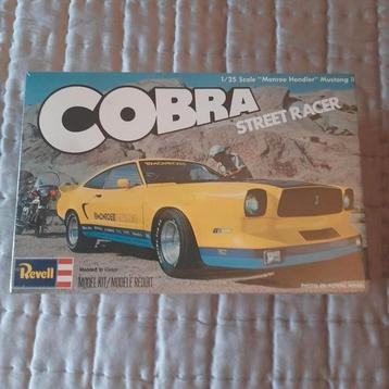 MUSTANG COBRA STREET RACER 1/25 REVELL *NOUVEAU*, Neuf, Voiture, Revell, Plus grand que 1:32