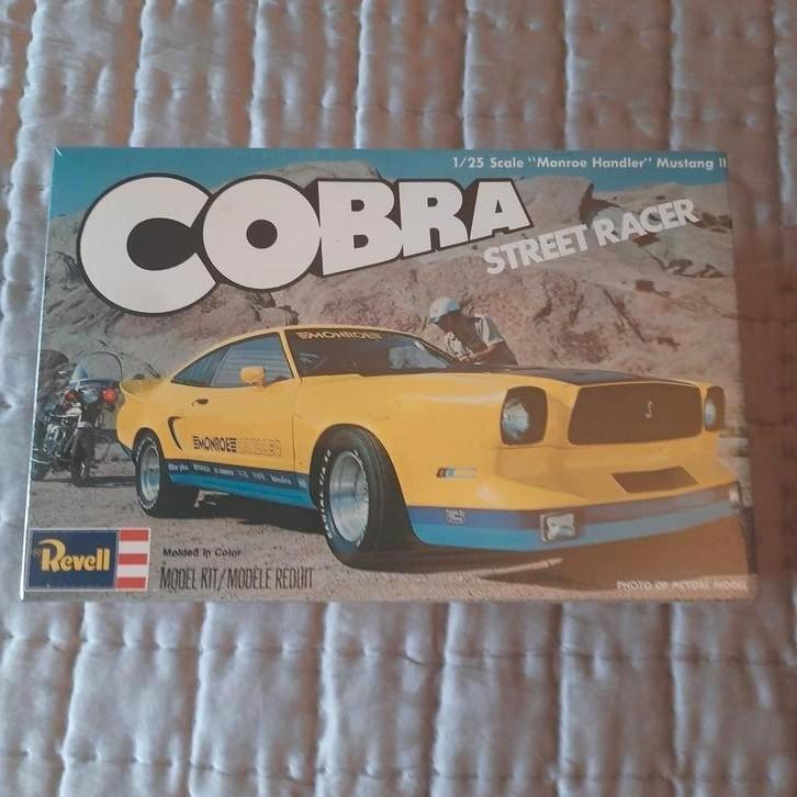 MUSTANG COBRA STREET RACER 1/25 REVELL*NEW*modelkit, Hobby en Vrije tijd, Modelbouw | Auto's en Voertuigen, Nieuw, Auto, Groter dan 1:32