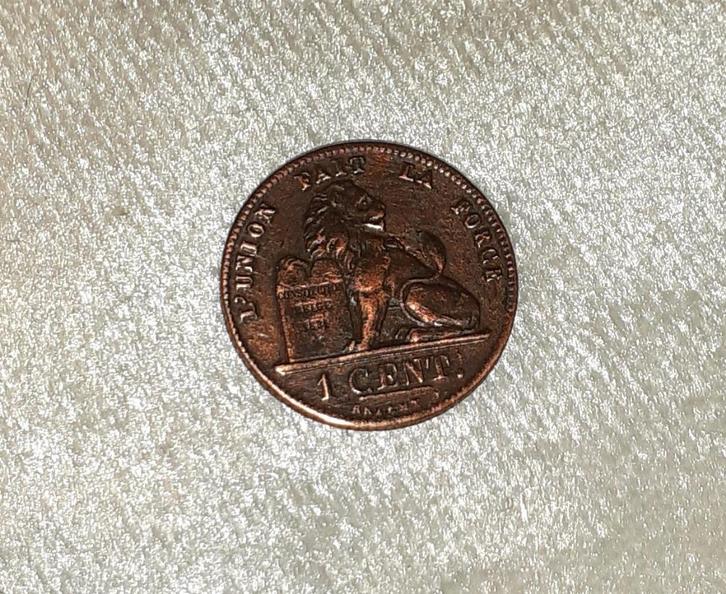 munt 1 centime 1870, Postzegels en Munten, Munten | België, Losse munt, Overig, Verzenden