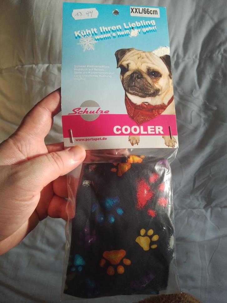 koelhalsband voor honden xxl of 66cm nieuw, Dieren en Toebehoren, Honden-accessoires, Nieuw, Ophalen of Verzenden