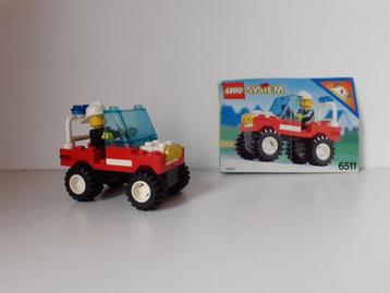 Lego jeep pompier