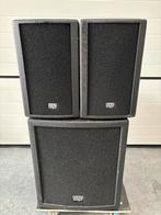 DAP Club Mate 15 actieve luidsprekerset, Subwoofer, Zo goed als nieuw, 120 watt of meer, Ophalen