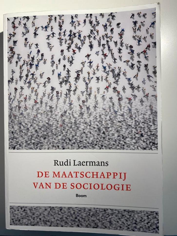 Rudi Laermans - De maatschappij van de sociologie, Boeken, Filosofie, Ophalen of Verzenden