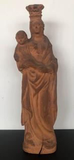 Madonna van Antwerpen, terracotta, 17de eeuw, Antiek en Kunst, Kunst | Beelden en Houtsnijwerken, Ophalen of Verzenden