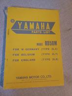 Liste des pièces et catalogue de pièces du Yamaha RD50M - RD, Vélos & Vélomoteurs, Utilisé, Enlèvement ou Envoi