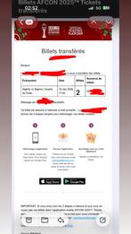 2 places a vendre en categorie 2 Algérie vs Nigéria, Tickets & Billets, Sport | Football