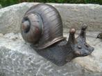 statue d un escargot jet d eau en bronze , étang , fontaine, Fontaine, Autres matériaux, Enlèvement ou Envoi, Neuf