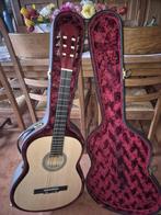 Akoestische gitaar met gitaarkoffer, Ophalen, Zo goed als nieuw