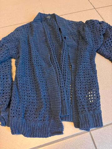 Blauwe cardigan Caroline Biss maat 38 beschikbaar voor biedingen