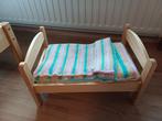 Houten poppenbedje, Kinderen en Baby's, Speelgoed | Poppen, Ophalen
