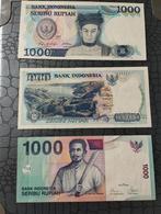 1000 rupiah-bankbiljetten Indonesië, Ophalen of Verzenden
