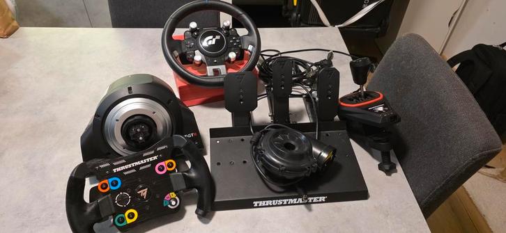 Thrustmaster tgt-2-bundel, Computers en Software, Joysticks, Zo goed als nieuw, Ophalen