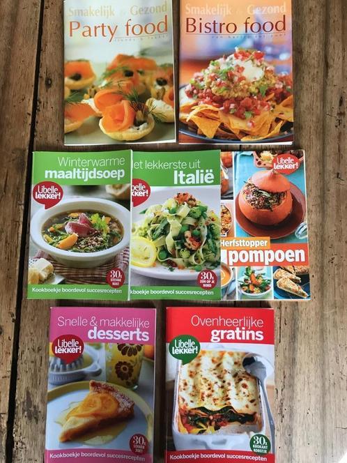 7 handige kookboekjes van "Libelle" en "Smakelijk & Gezond", Livres, Livres de cuisine, Comme neuf, Entrées et Soupes, Plat principal