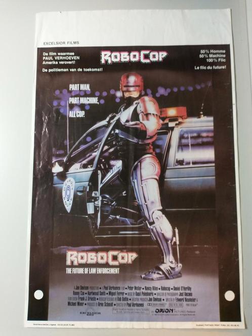 Robocop Excelsior Belgische affiche Paul Verhoeven, Verzamelen, Posters, Gebruikt, Ophalen of Verzenden
