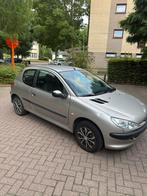 Peugeot 206, 94dk, LEZ, Auto's, Voorwielaandrijving, Stof, 1360 cc, Grijs