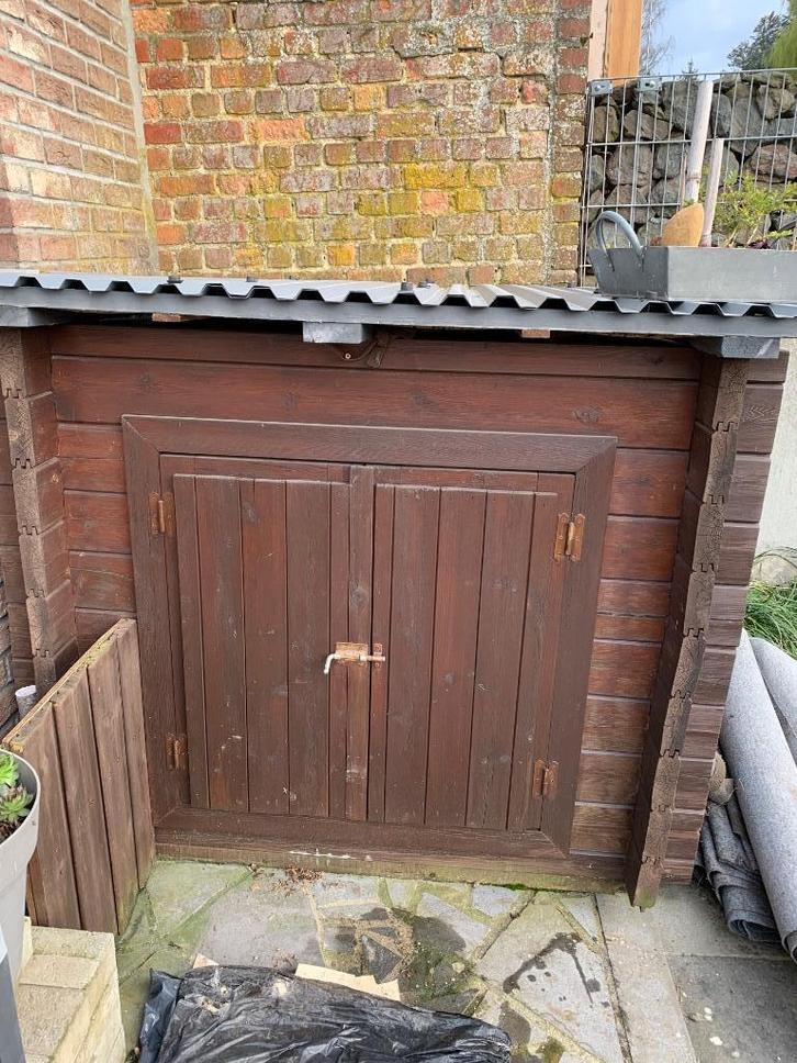 Abri machinerie piscine, Tuin en Terras, Zwembad-toebehoren, Gebruikt, Overige typen, Ophalen