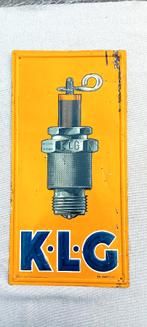 Rare panneau décoratif KLG vers 1950, Enlèvement ou Envoi, Comme neuf, Panneau publicitaire