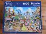 Volledige Disney puzzel van 1000 stukjes, Ophalen of Verzenden, 500 t/m 1500 stukjes, Gebruikt, Legpuzzel