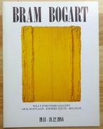 Bram Bogart, 1988, folder, Willy D'Huysser Gallery Knokke, Boeken, Ophalen of Verzenden, Zo goed als nieuw, Schilder- en Tekenkunst