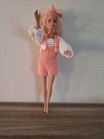 Setje voor barbie sallopette, trui en  haarband, Ophalen of Verzenden, Nieuw, Barbie