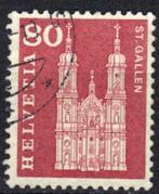 Zwitserland 1960-1963 - Yvert 655 - Courante reeks (ST), Timbres & Monnaies, Timbres | Europe | Suisse, Affranchi, Envoi