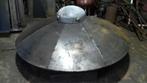 Vliegende schotel (UFO) Sculptuur in staal. Uniek stuk., Ophalen