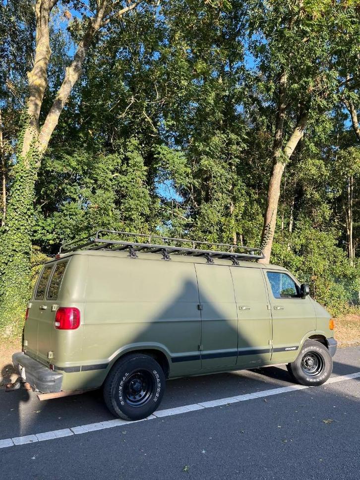 Dodge Ram Van 1500 camper - unieke kleur, Auto's, Dodge, Particulier, RAM Van, Radio, Trekhaak, USB, Benzine, Overige carrosserie