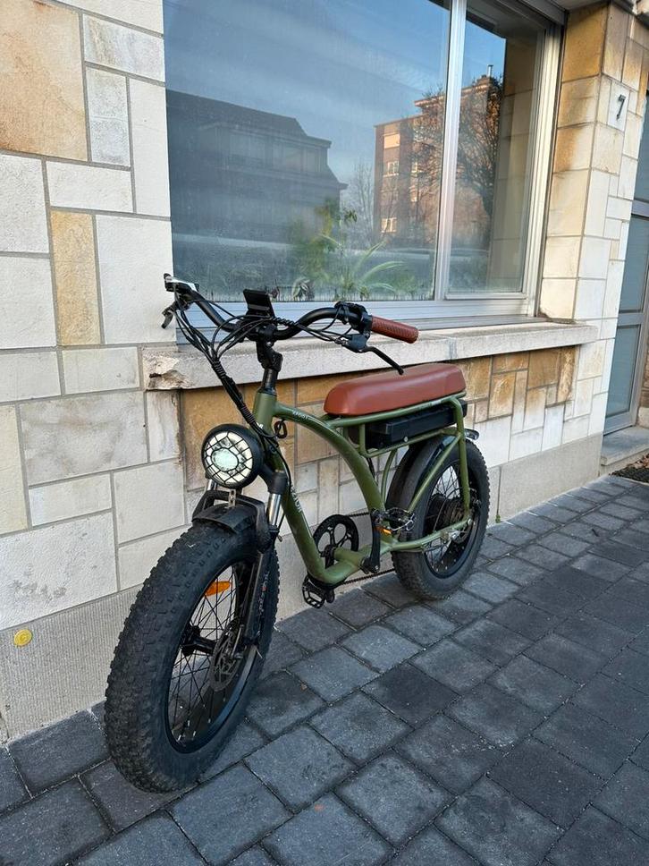 Fatbike échange PS5, Ninebot,..., Vélos & Vélomoteurs, Vélos électriques, Utilisé, Autres marques, 50 km par batterie ou plus
