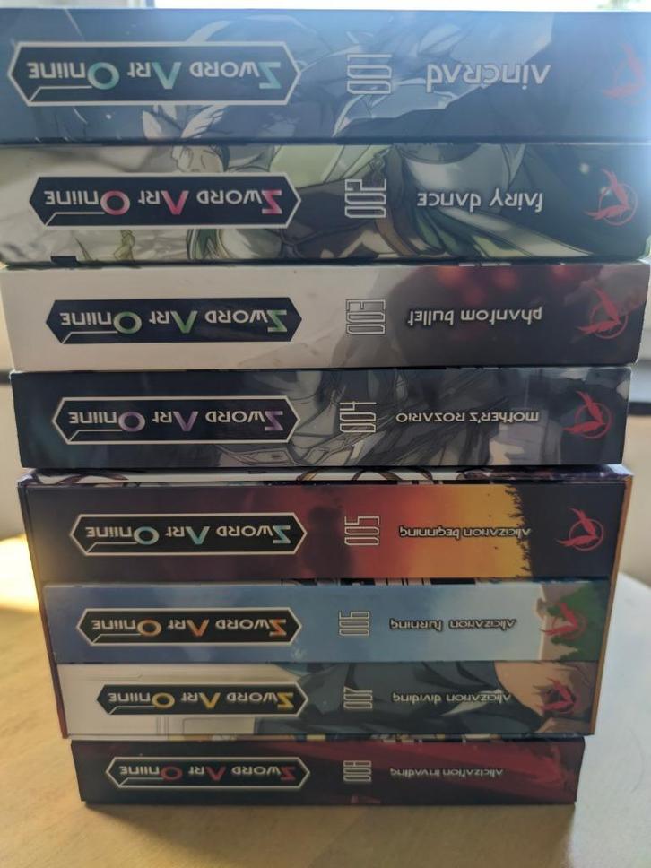 Sword Art Online 1-8 Light Novel (livre) Français + Coffret, Boeken, Romans, Nieuw, België, Ophalen