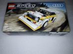 Lego 76897 Audi sport quattro S1 1985 speed champions NIEUW, Ophalen of Verzenden, Nieuw, Lego