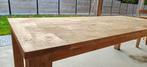 Teak tafel, Huis en Inrichting, Ophalen, Zo goed als nieuw