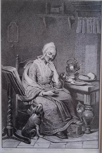 Litho uit 1850 beschikbaar voor biedingen