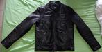 Balboa Redskins Black Biker Jacket for Men size XL, Gedragen, Redskins, Ophalen of Verzenden, Maat 56/58 (XL)